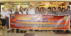Donor Darah HUT Polwan Ke-67