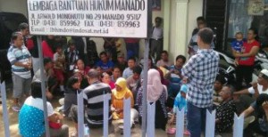 LBH Manado Advokasi Warga Korban Penggusuran Kampung Bobo