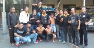 BERITA FOTO: Tim Paniki Polresta Manado Ringkus 3 Pemuda