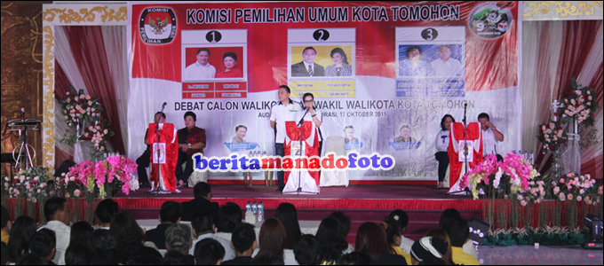 Pasangan Johny Runtuwene-Vonny Paat (JonRu-VoP) di Posisi Terbawah