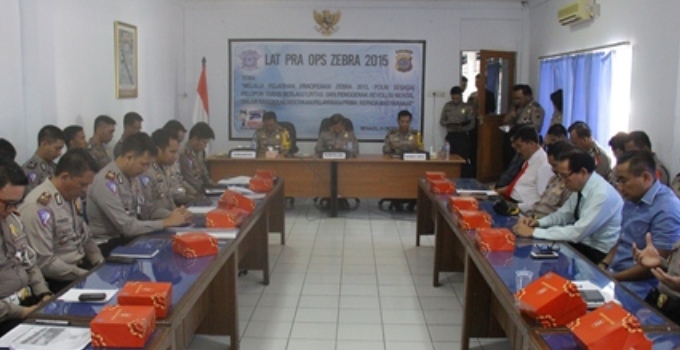 Polda Sulut Gelar OPERASI Zebra 2015