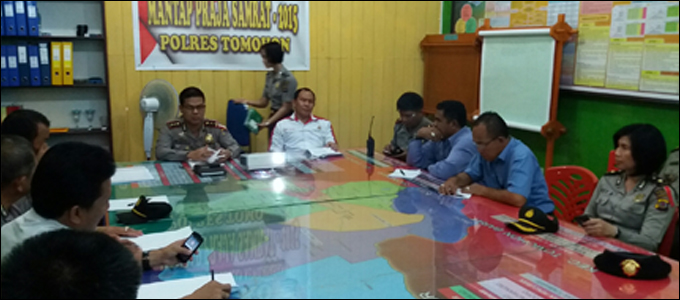 Polda Sulut Back Up Polres Tomohon Guna Pengamanan Pilkada