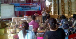 BPBD Minut Gelar Sosialisasi Pencegahan Dini Bencana