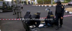 Jihandak Sukses Tangani Teror Bom di Hotel Sutanraja