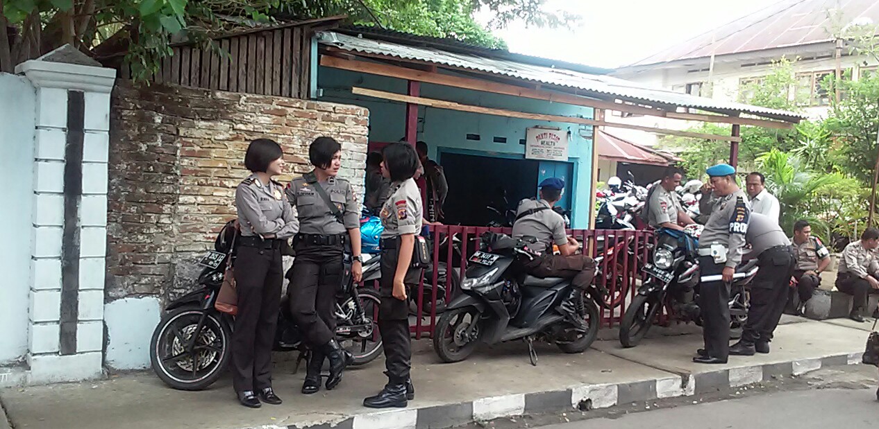 Jelang Pengumuman KPU Manado, TNI-POLRI Perketat Pengamanan
