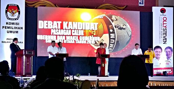 DEBAT CAGUB: Ini Strategi Olly-Steven Meningkatkan IPM Sulut