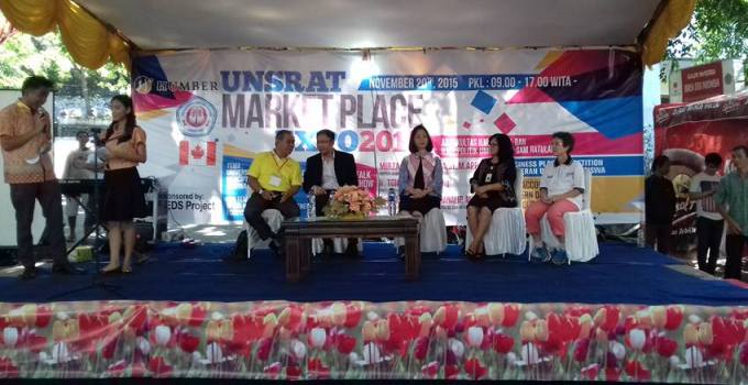 Ellen Kumaat Kunjungi Market Expo2