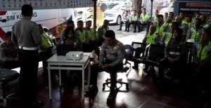 BERITA FOTO: Evaluasi Lantas Polresta Manado
