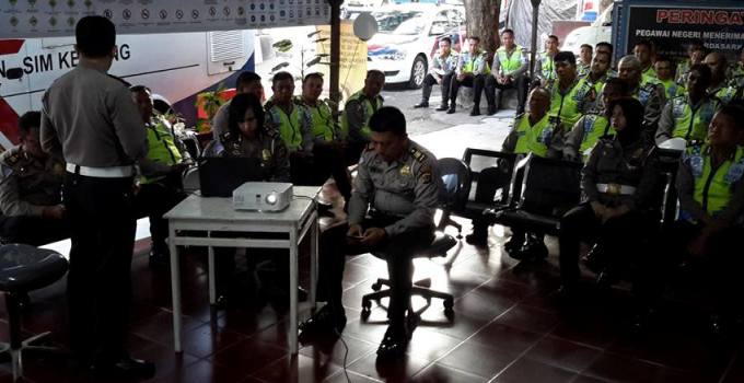 BERITA FOTO: Evaluasi Lantas Polresta Manado