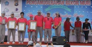 Bhayangkari Sulut Raih Rekor Muri