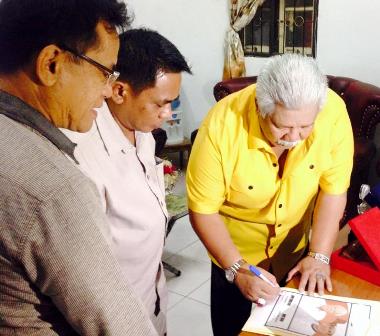 imba-boby tadatangani validasi surat suara