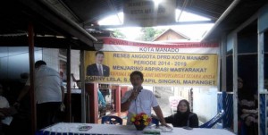 Gelar Reses di Kombos Timur, Sonny Lela Didaulat Sebagai Tokoh Pejuang Aspirasi Kecamatan Singkil