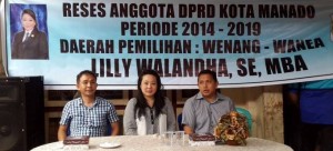 Legislator Lilly Walandha Pastikan Follow Up Aspirasi Warga Hasil Reses