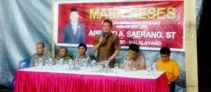 Legislator Apriano Ade Saerang Gelar Reses di Manibang