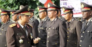 Kapolda Sulut Lantik 86 Perwira Polri