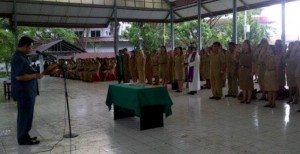 Ratusan ASN Pemkab Minut Diambil Sumpah Janji