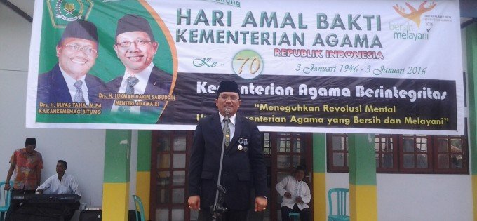Kementerian Agama Bitung Wujudkan PNS Bersih dan Melayani