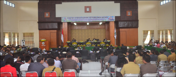 Paripurna penetapan EMAS 1