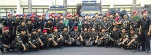 Siap Amankan Manado, Banser: Torang Tidak Takut
