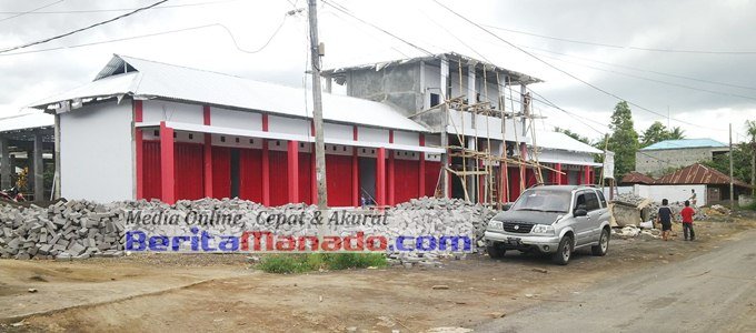 Dibangun dengan Anggaran Rp 7 Miliar, Pasar Inpres Tombatu Segera Diresmikan