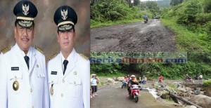 Olly-Steven Diminta Perhatikan Jalan Tombatu-Amurang dan Touluaan-Touluaan Selatan
