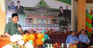 ADVETORIAL: Kakanwil Kemenag Sulut Tatap Muka Bersama Pemkab Minut