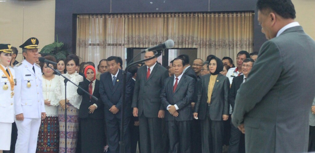 Wakil Walikota dan Istri Saksikan Pelantikan 5 Kepala Daerah