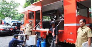 BPBD Mitra Lobi Mobil Dumlap di BNPB