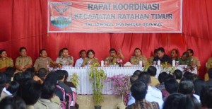 Ratahan Timur Terus Bersinergi Sukseskan Program Pembangunan Daerah