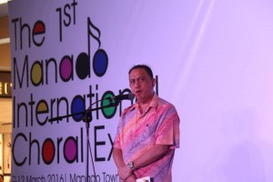 Roy Roring Membuka Kegiatan THE 1ST MICE