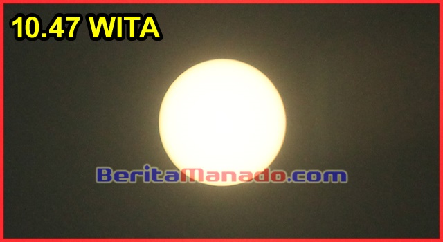 Kondisi Akhir Matahari Setelah Terjadinya Gerhana Sebagian