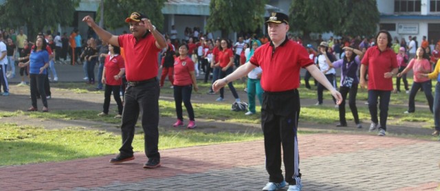 Usai Jalan Sehat, Pj Walikota Ikut Zumba dengan Malton