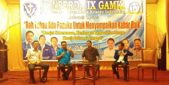 Muarits Mantiri Berharap Kader GAMKI Mampu Hadapi Tantangan Zaman