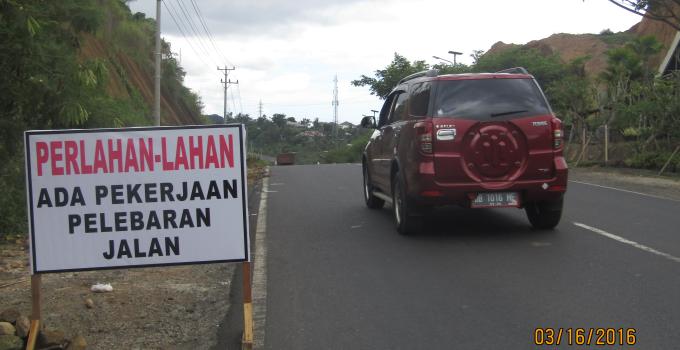 Hebat !!! Ringroad Satu Mulai Dilebarkan