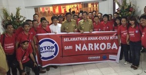 Gubernur dan DPRD Sulut Apresiasi Kampanye Stop Narkoba Wartawan Deprov