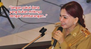 Ingat !!! Vonnie Panambunan: “Tak Enak di Penjara”