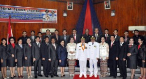 Max Lomban dan Maurits Mantiri Ajak DPRD Saling Berkoordinasi