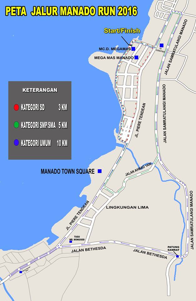 Marijo !!! Ikuti Manado Run 2016, Hadiah Puluhan Juta Rupiah