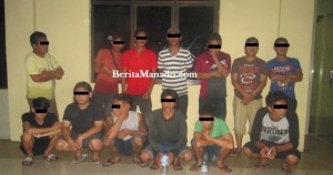 Tiga Belas Warga Diamankan Polisi…
