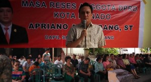 Apriano Saerang Pastikan Aspirasi Warga Malalayang Ditindaklanjuti Secara Bertahap