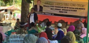 Nurrasyid Abdulrahman Jemput Asiprasi Warga Bunaken Kepulauan