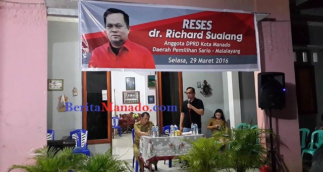 Richard Sualang Pastikan Setiap Aspirasi Warga Akan Diperjuangkan