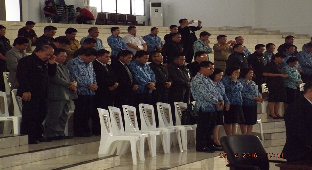 DPRD Minsel Rapat Paripurna Penyampaian Rekomendasi Atas LKPJ Tahun 2015 9 DSCF2543