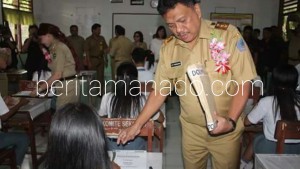Buka Naskah SMKN 1 Airmadidi, Gubernur Sulut dan Bupati Minut Semangati Siswa