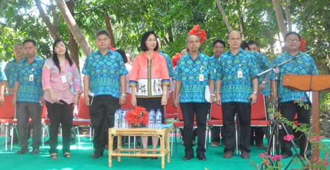 Rektor Unsrat Saat Menghadiri Dies Natalis FMIPA Unsrat