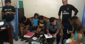 Astaga !!! Siswi SD Diciduk Polsek Dimembe Saat Ngelem