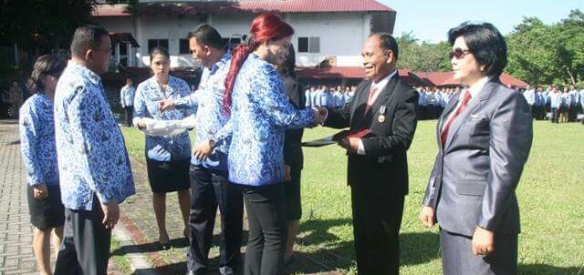 Pimpin Apel Korpri, Bupati Minut Minta ASN Tingkatkan Kinerja