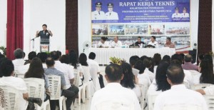 Wagub Steven Kandouw Buka Rakernis Kelautan dan Perikanan se-Sulut di Mitra