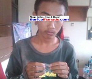 remaja tertangkap membawa tri-x