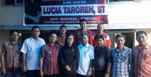 Ini Kegiatan Reses James Karinda, Vreeke Runtu dan Lucia Taroreh